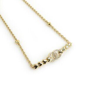 CHANEL Gold Necklace